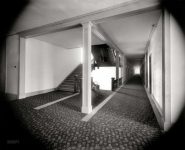 Put-In Bay, Ohio, circa 1898. Hotel Victory corridor. A door slammed. The maid screamed.